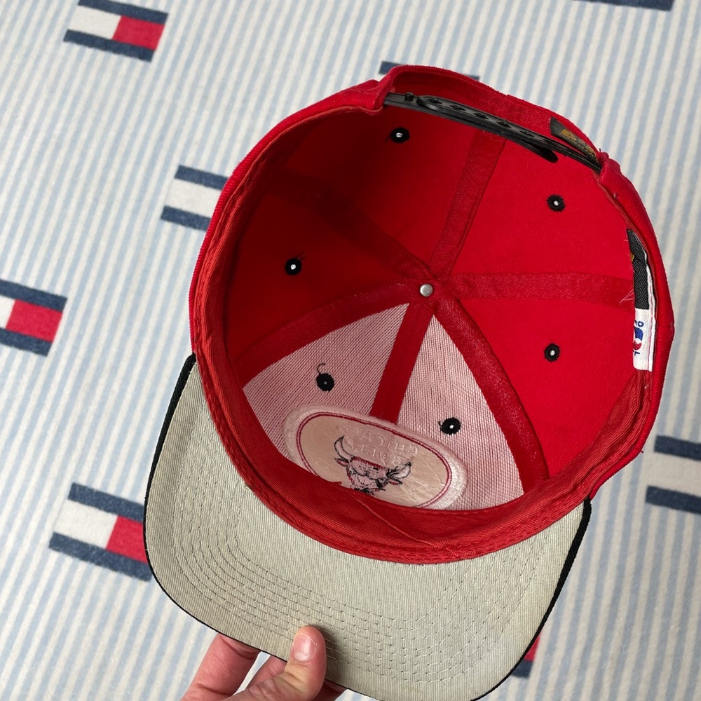 Vintage Drew Pearson Chicago Bulls NBA SnapBack hat - Picture 8 of 9